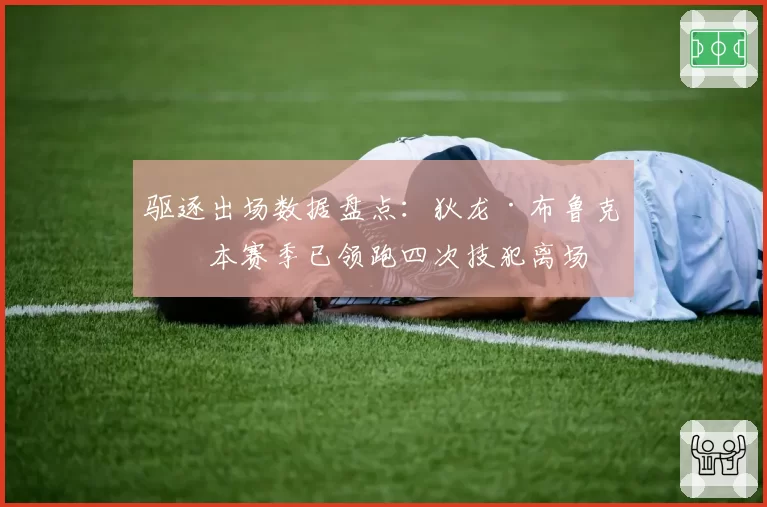 驱逐出场数据盘点：狄龙·布鲁克斯本赛季已领跑四次技犯离场